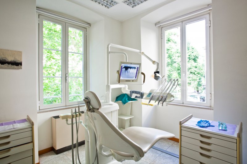Dentist office's interior